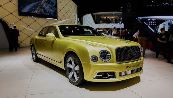 Bentley Mulsanne Speed live ginevra 2016