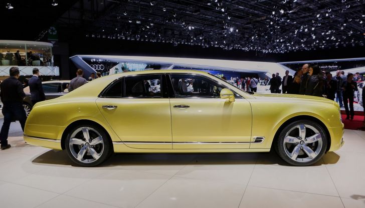 Bentley Mulsanne Speed live ginevra 2016
