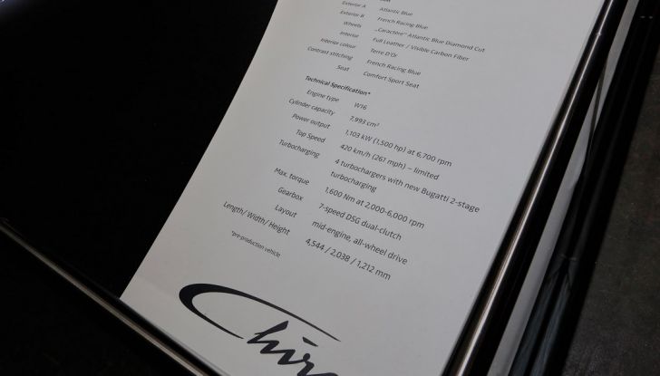 Bugatti Chiron - Foto 2 di 23