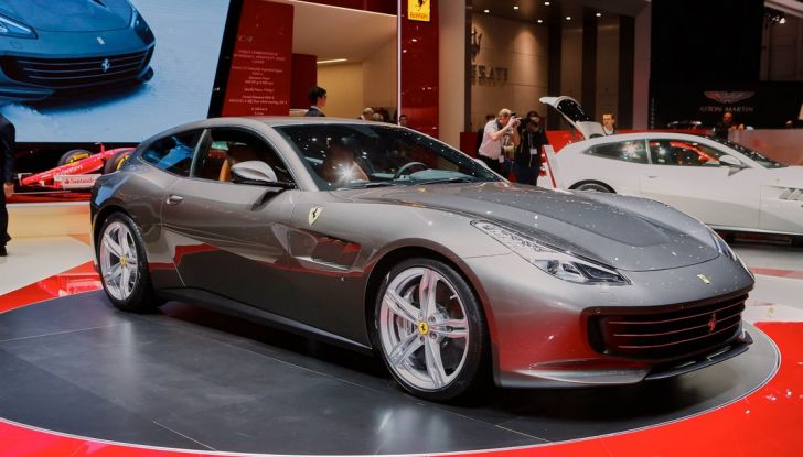Ferrari GTC4 Lusso live Ginevra 2016