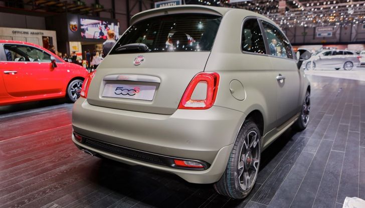 Fiat 500S, al Motor Show di Ginevra.