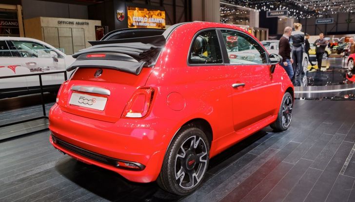 Fiat 500S, al Motor Show di Ginevra.