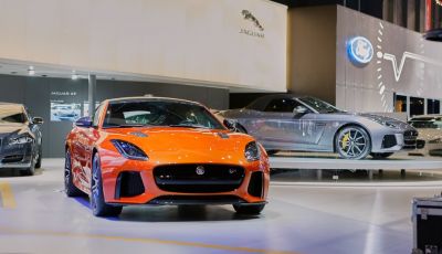 Jaguar F-Type SVR ad Auto e Moto d’Epoca 2016