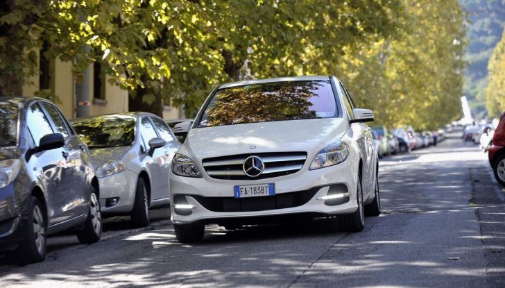 Mercedes Classe B Electric Drive: a Roma e Milano sarà a noleggio - Foto 6 di 10