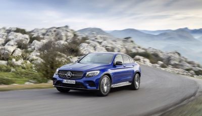 Mercedes GLC coupè debutta al salone di New York