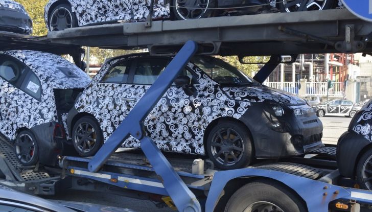 Nuova Abarth 500 laterale