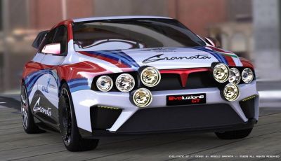 Nuova Lancia Delta HF Integrale, il Deltone presentato il 10 aprile