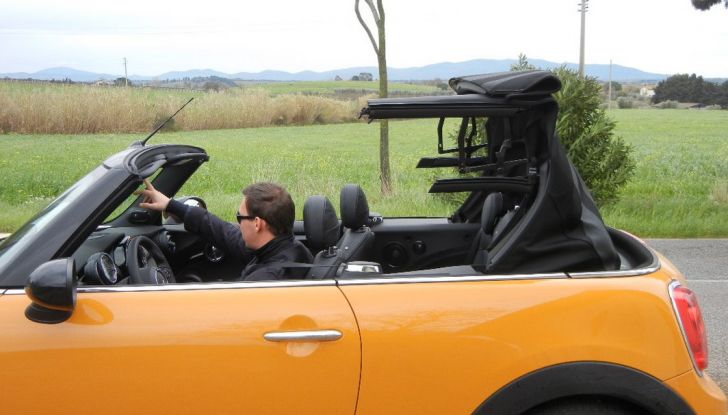 Nuova Mini Cabrio test drive