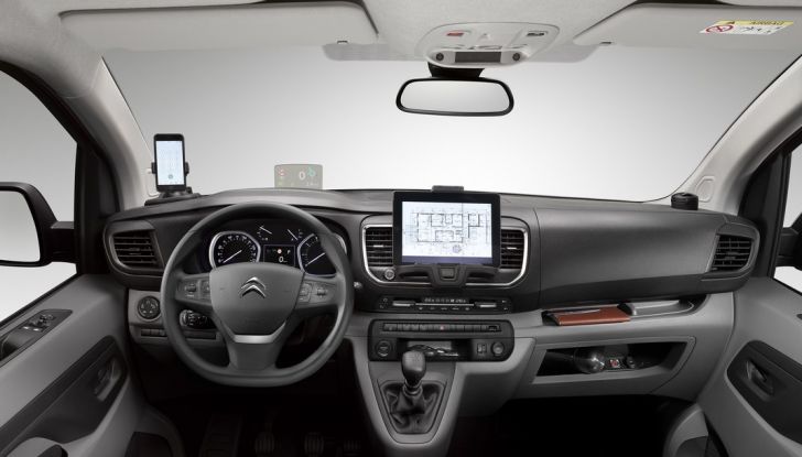 Nuovo Citroen Jumpy plancia
