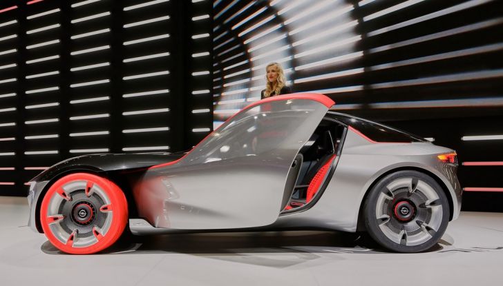 Opel GT Concept live ginevra 2016
