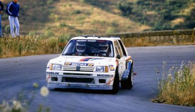 Peugeot 205 T16: l’avventura di Andrea Zanussi e a Paolo Amati