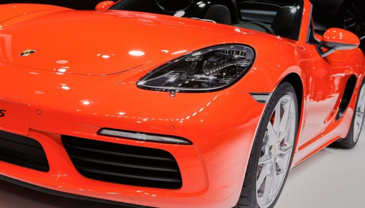 Nuova Porsche 718 Boxter live Ginevra 2016