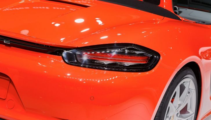 Nuova Porsche 718 Boxter live Ginevra 2016