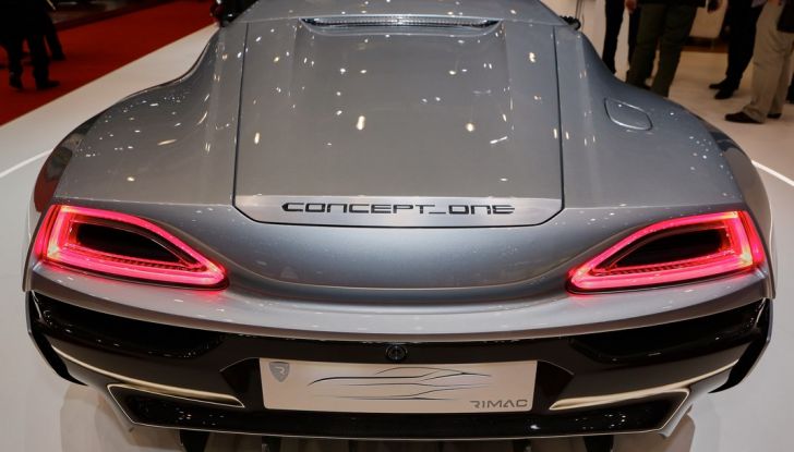 Rimac Concept One live ginevra 2016