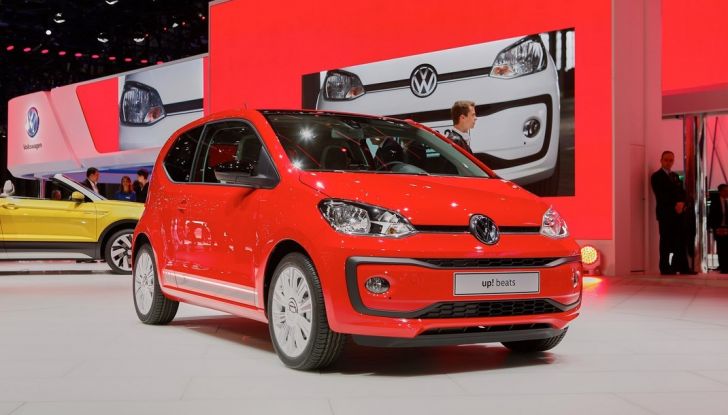 Nuova Volkswagen Up live Ginevra 2016