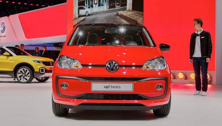 Nuova Volkswagen Up live Ginevra 2016