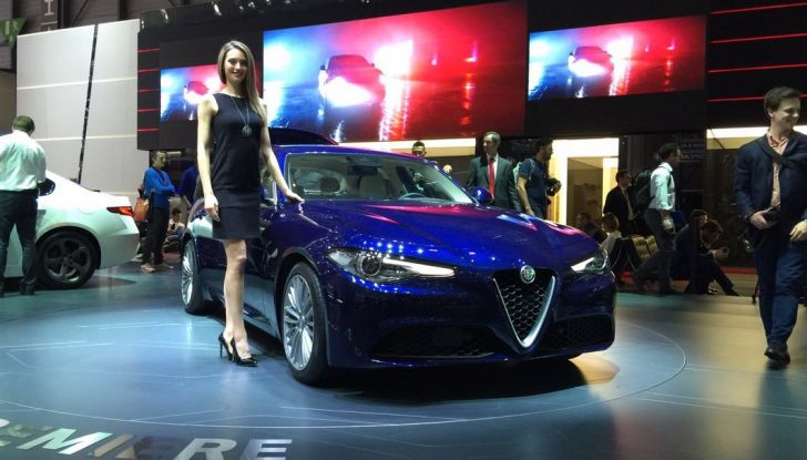 Alfa Romeo Giulia live Ginevra 2016