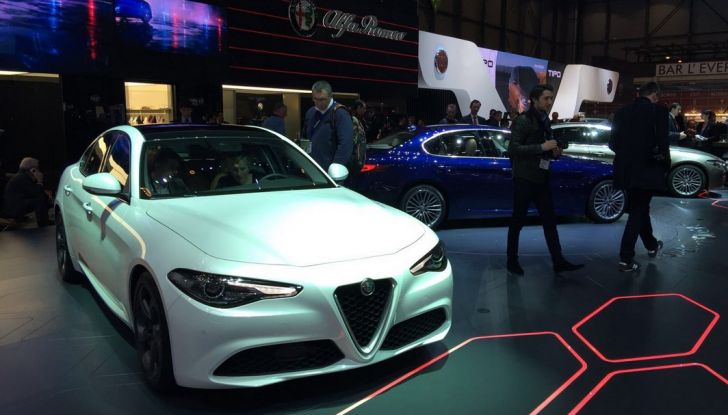 Alfa Romeo Giulia live Ginevra 2016