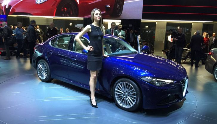 Alfa Romeo Giulia live Ginevra 2016