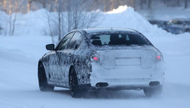 bmw m5 foto spia test invernali 2016 (16)