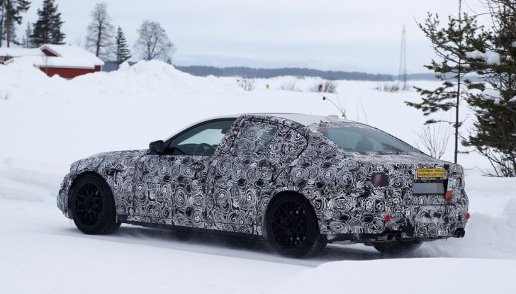 bmw m5 foto spia test invernali 2016 (7)