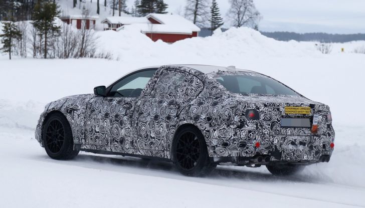 bmw m5 foto spia test invernali 2016 (8)