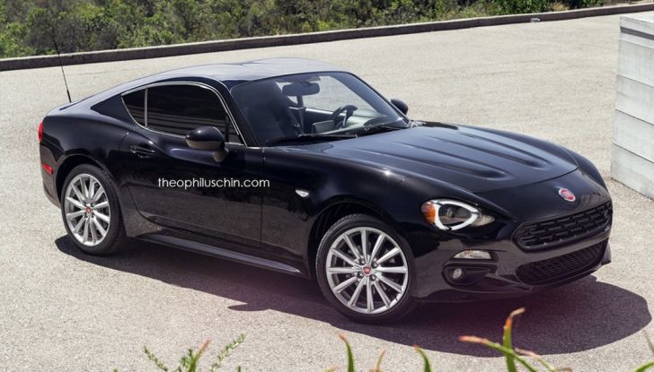 Fiat 124 Coupé: ecco il rendering.