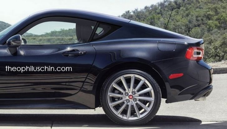 Fiat 124 Coupé: ecco il rendering - Foto 4 di 13