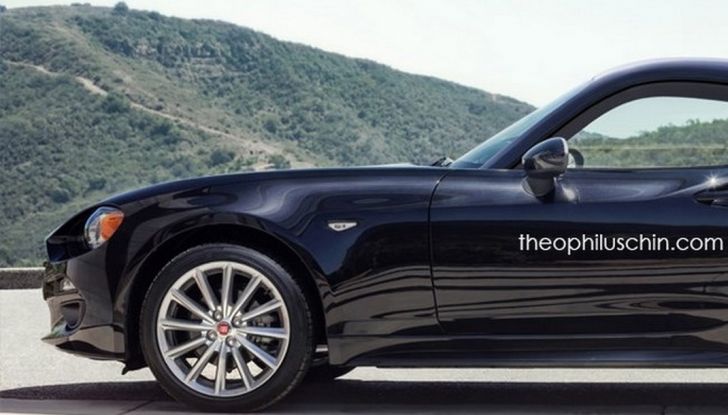 Fiat 124 Coupé: ecco il rendering - Foto 5 di 13