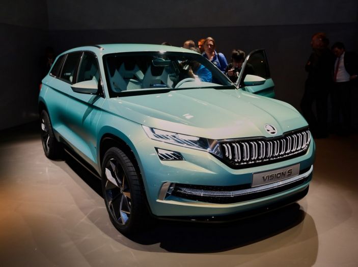 Skoda Vision S: ecco il concept del nuovo SUV