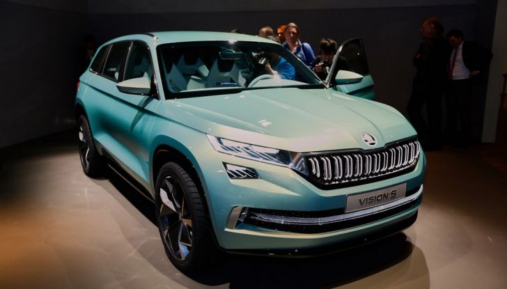 Skoda Vision S: ecco il concept del nuovo SUV