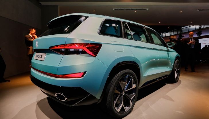 Skoda Vision S: ecco il concept del nuovo SUV - Foto 5 di 15