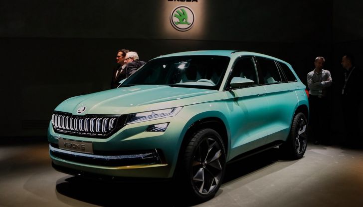 Skoda Vision S: ecco il concept del nuovo SUV - Foto 8 di 15