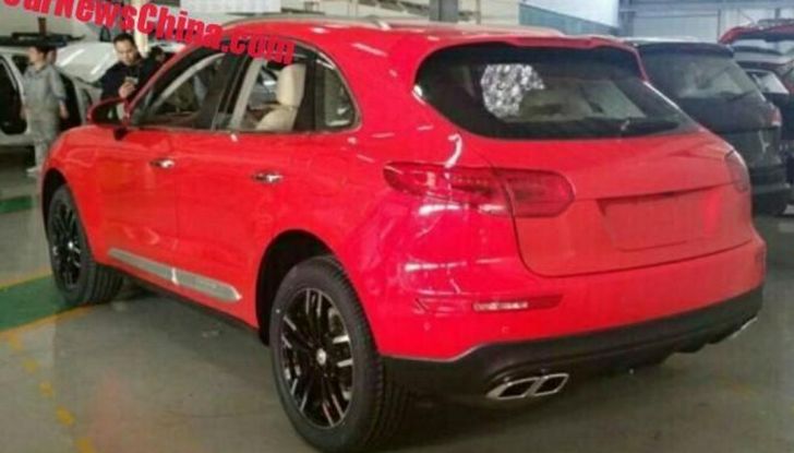 Zotye SR8: dalla Cina la copia della Porsche Macan - Foto 6 di 10
