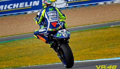 MotoGP: Rossi in pole a Jerez davanti a Lorenzo