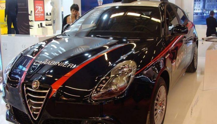 Alfa Romeo Giulia Carabinieri omaggio del Gruppo Fiat Chrysler all'arma (4)