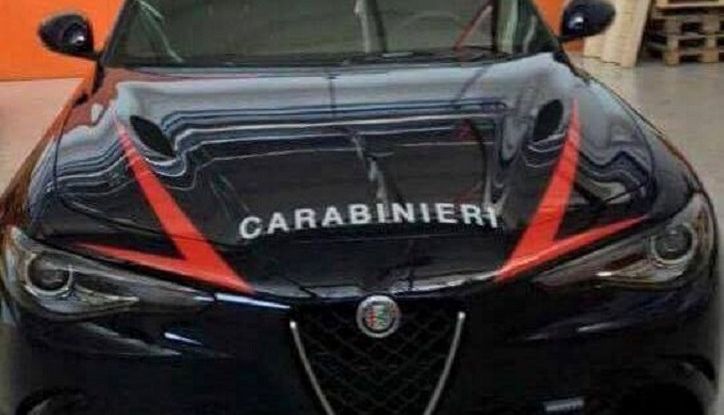 Alfa Romeo Giulia Carabinieri omaggio del Gruppo Fiat Chrysler all'arma (9)