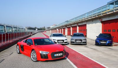 La nuova gamma Audi Sport 2016 con RS3, RS6, RS7 ed R8