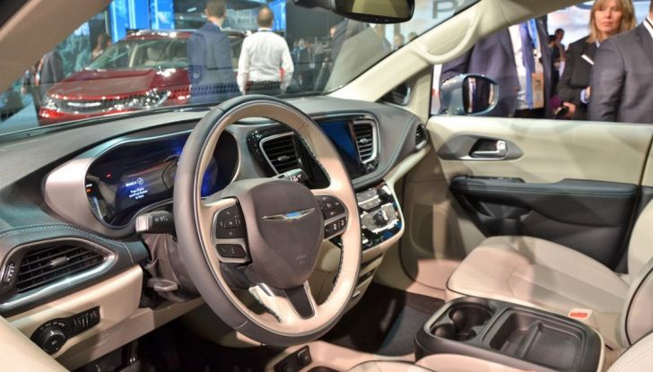 Chrysler Pacifica interni