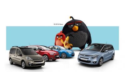 Citroen realizza una nuova compagna pubblicitaria con Sony e gli Angry Birds