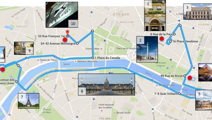 DS sfila per le strade di Parigi il 20 aprile 2016 - Foto 2 di 10