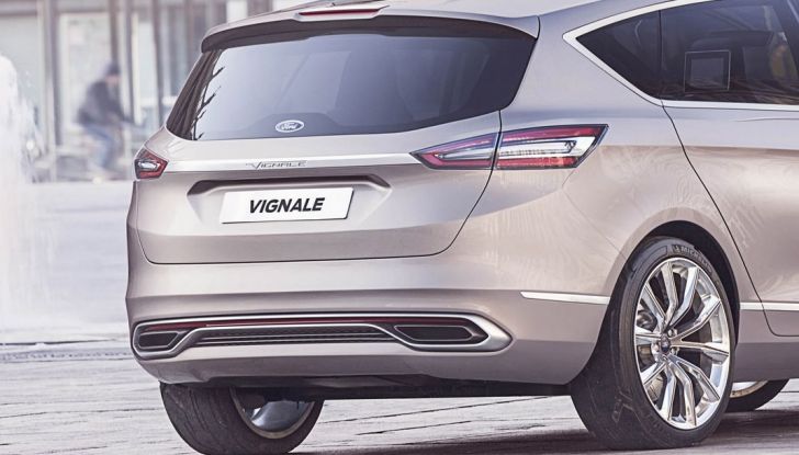Ford S-Max Vignale, posteriore.