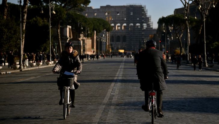 Traffico auto bici