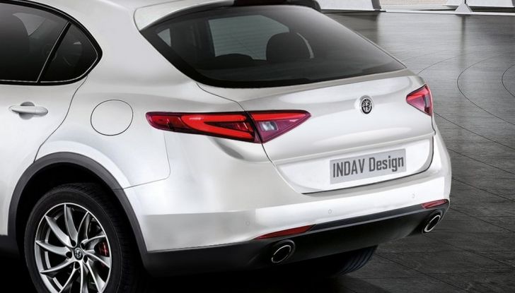 Alfa Romeo Stelvio: se il nuovo SUV fosse così? - Foto 5 di 6