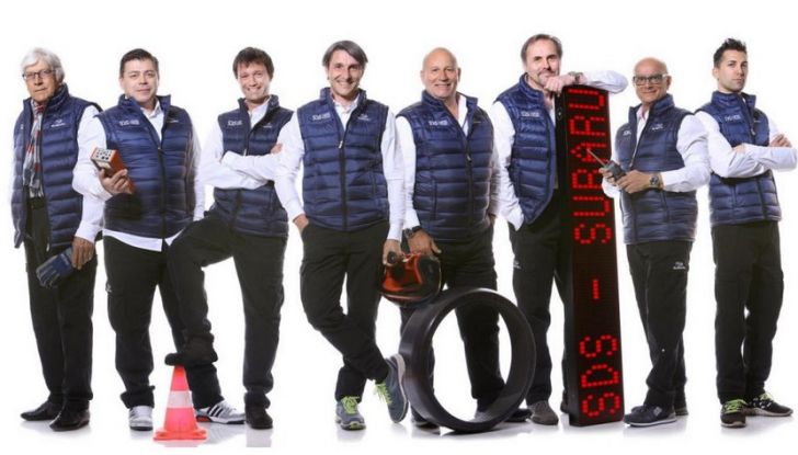 Subaru Driving School team