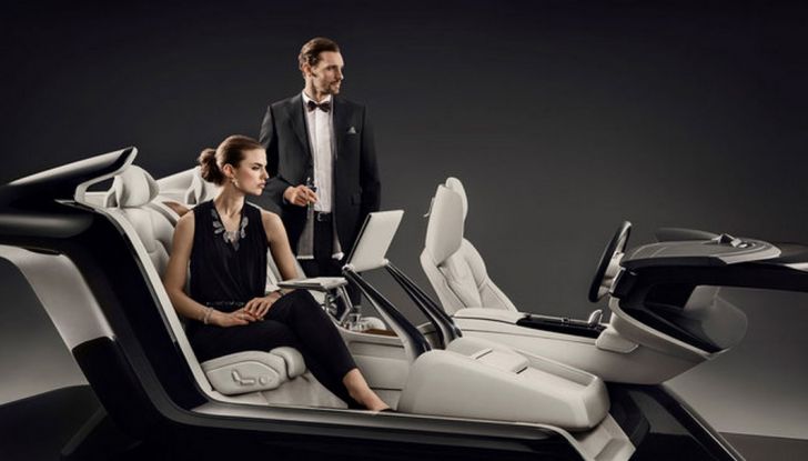 Volvo Lounge Console, l’abitacolo si trasforma in salotto - Foto 11 di 12