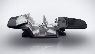 Volvo Lounge Console, l’abitacolo si trasforma in salotto