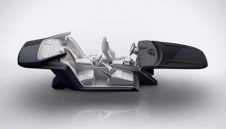 Volvo Lounge Console, l’abitacolo si trasforma in salotto - Foto 1 di 12
