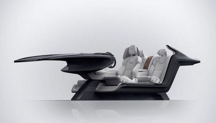 Volvo Lounge Console, l’abitacolo si trasforma in salotto - Foto 4 di 12