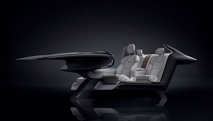 Volvo Lounge Console, l’abitacolo si trasforma in salotto - Foto 7 di 12